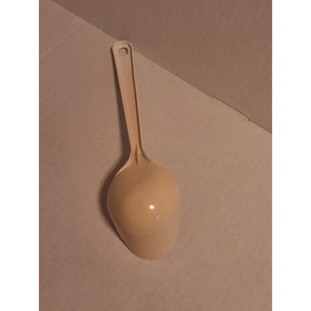 Vintage Tailor Made White Nylon‎ Ladle Soup Spoon